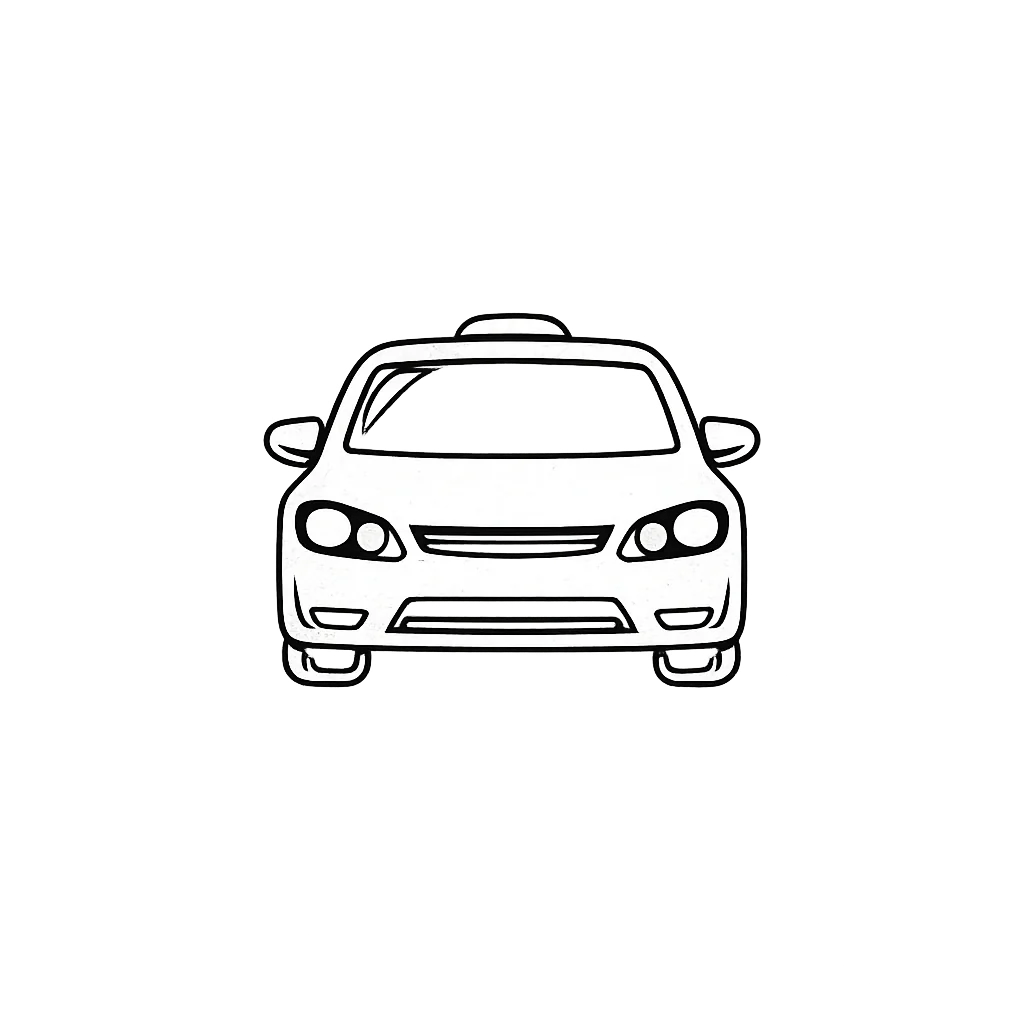 車でのアクセスを示すアイコン